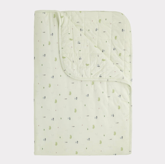Pip + Phee 1.0 TOG Bamboo Blanket - Green Golf