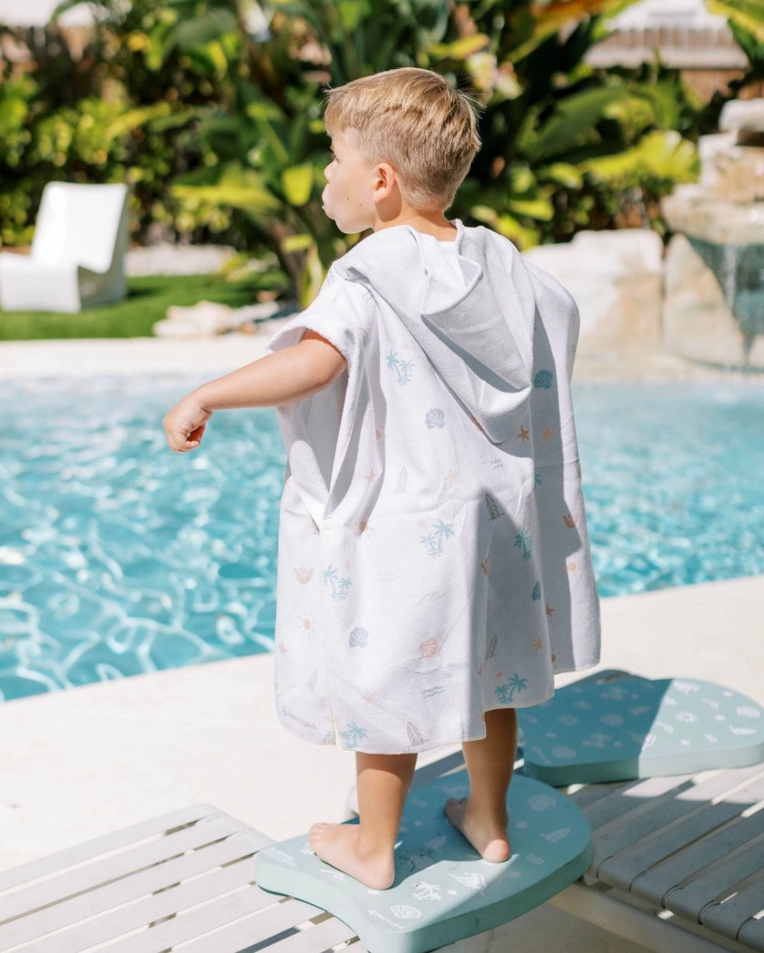 Cherrypick Kids Hooded Beach Poncho - Pool & Swim Towel