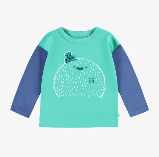 Souris Mini Teal Yeti Long Sleeve Tee