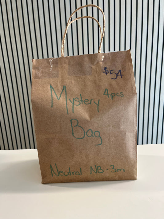 Mystery Bag 4 pcs - Neutral NB - 3m