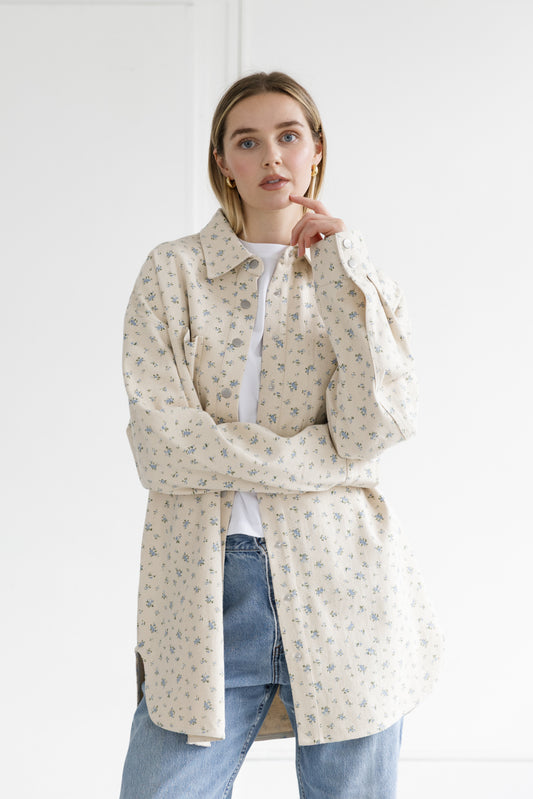 Brunette the Label Shania Jacket - Floral