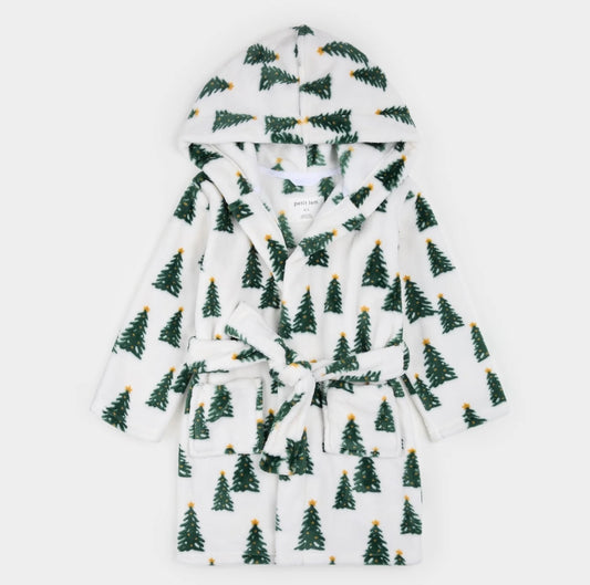 Holiday Tree Plush Robe