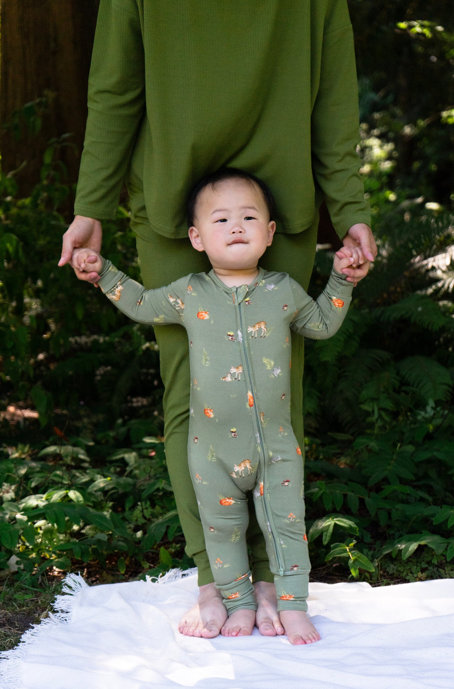 Belan.J Footless Zipper Sleeper