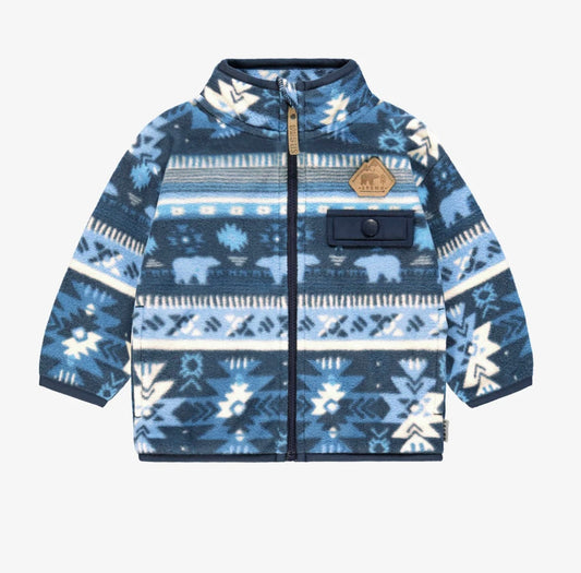 Souris Mini Fleece Jacket - Blue