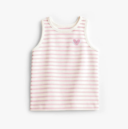 Souris Mini Pink Striped Tank