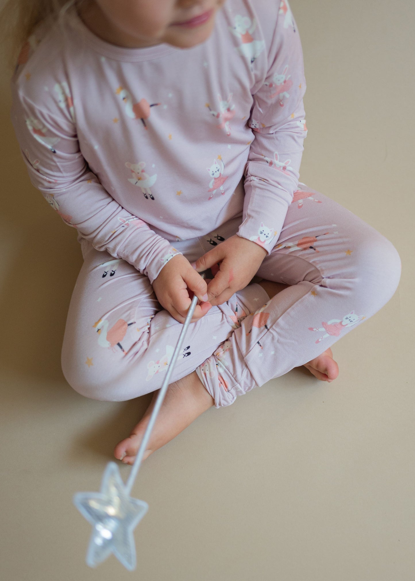 Roobear Ballerinas Bamboo Two-Piece PJs