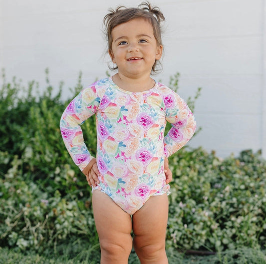 Current Tyed Isabella Ruffle Rashguard Suit