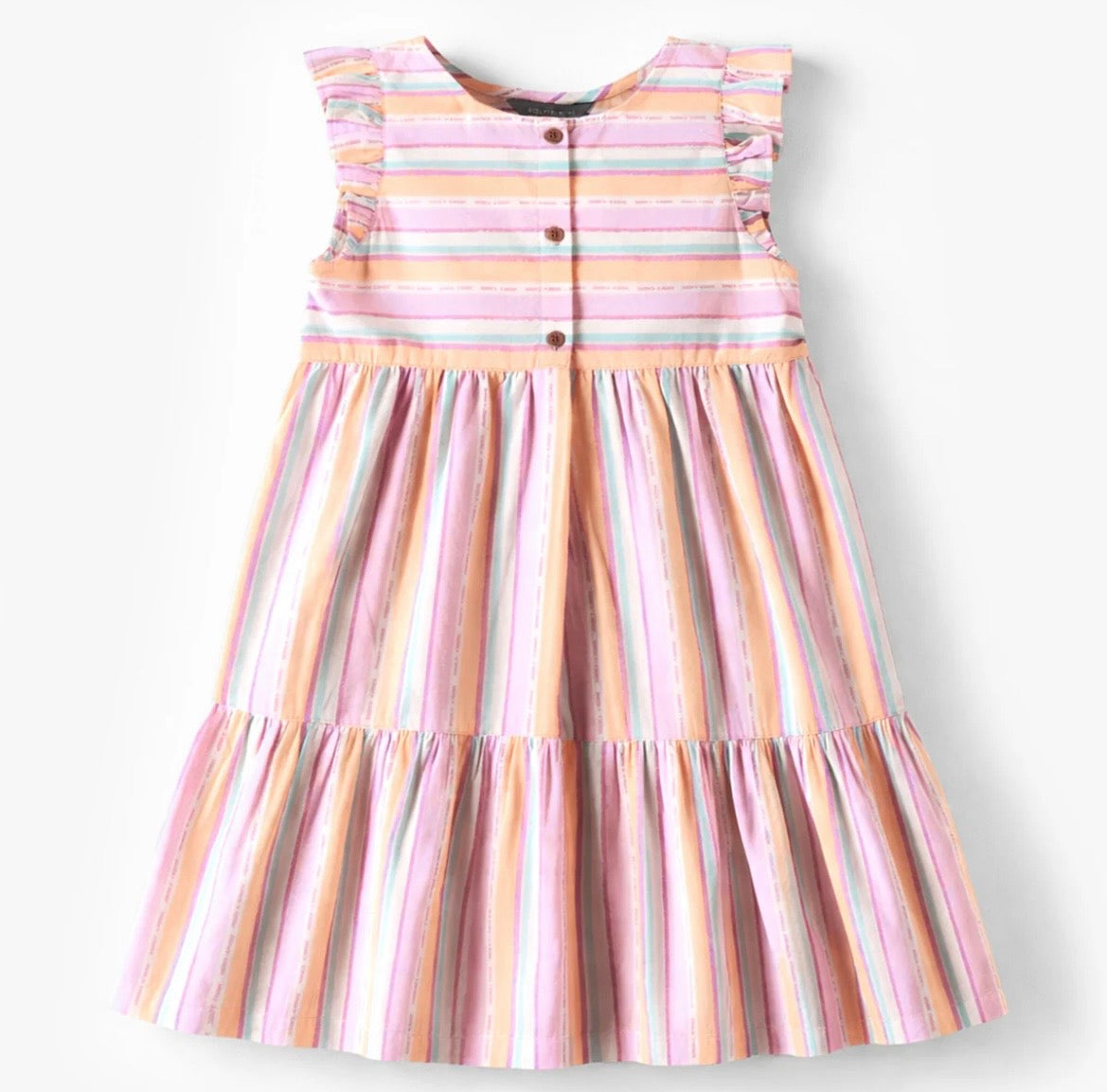 Souris Mini Pastel Striped Dress