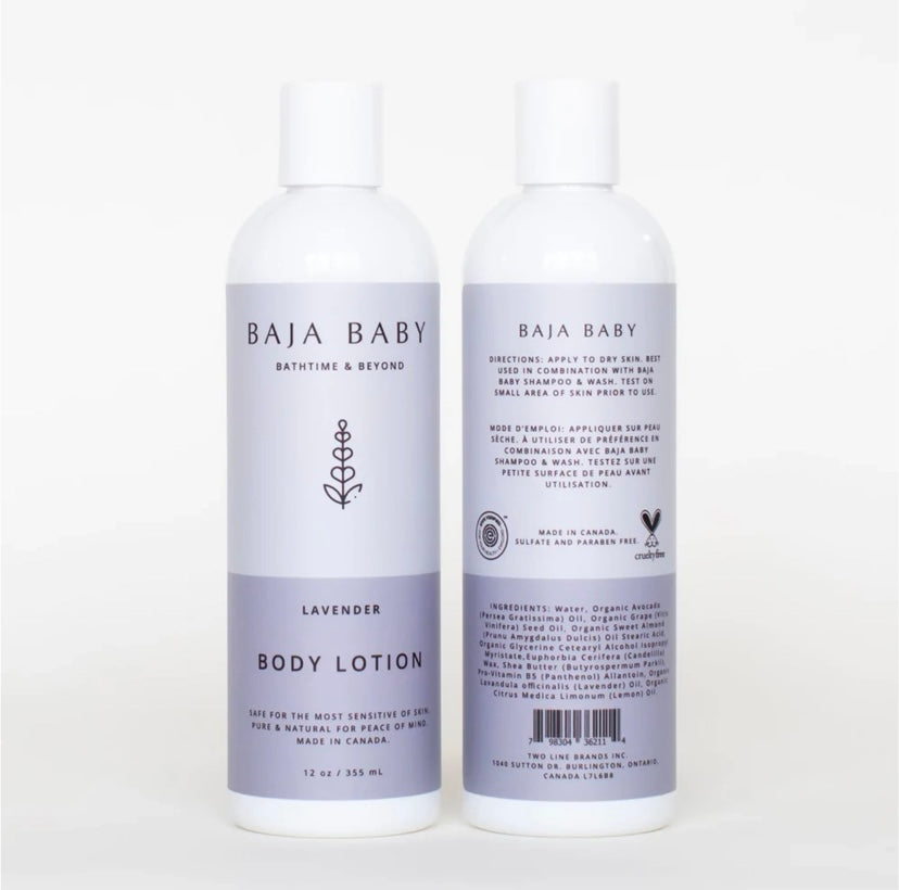 Baja Baby Lavender Body Lotion