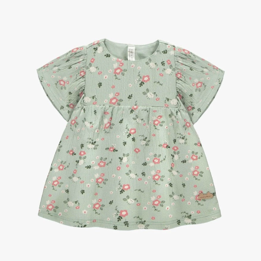 Souris Mini Floral Short Sleeve Dress and Bloomer