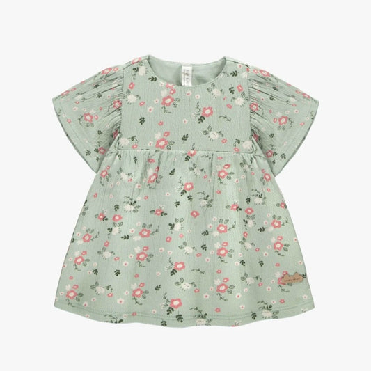 Souris Mini Floral Short Sleeve Dress and Bloomer