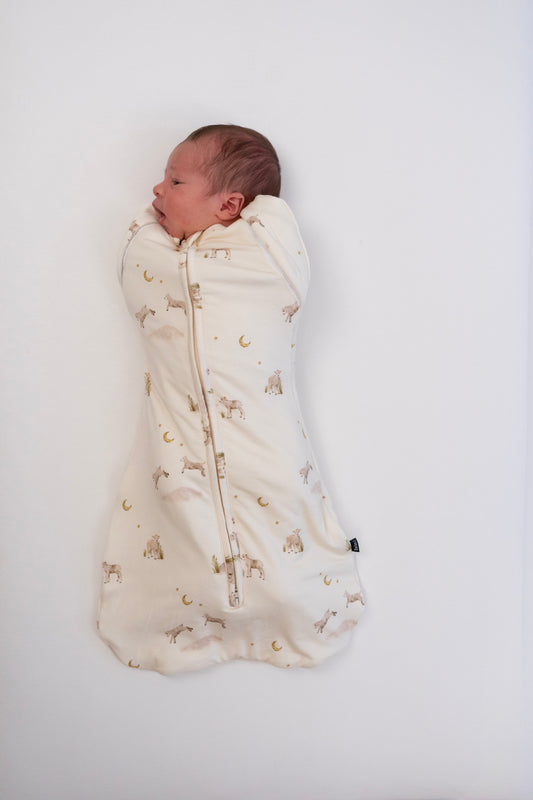 Belan.J 1.0 TOG Convertible Swaddle Sack - Little Lambs