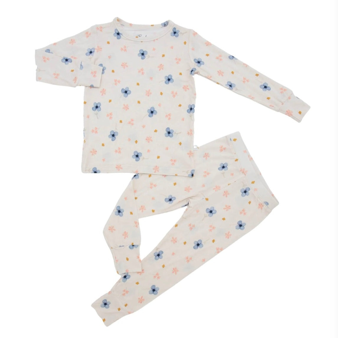 Roobear Blossoms Bamboo Two-Piece Pajamas