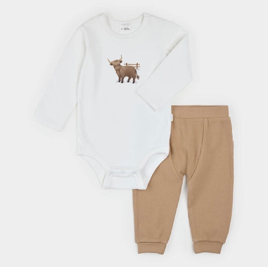 Petit Lem Highland Cow Set