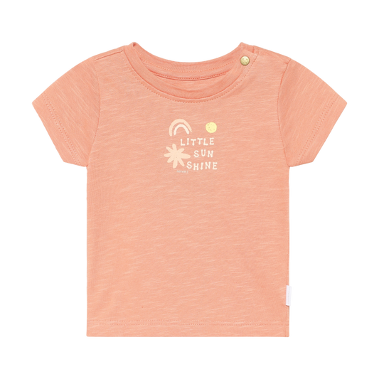 Noppies Sunshine Short Sleeve Tee - Muted Clay