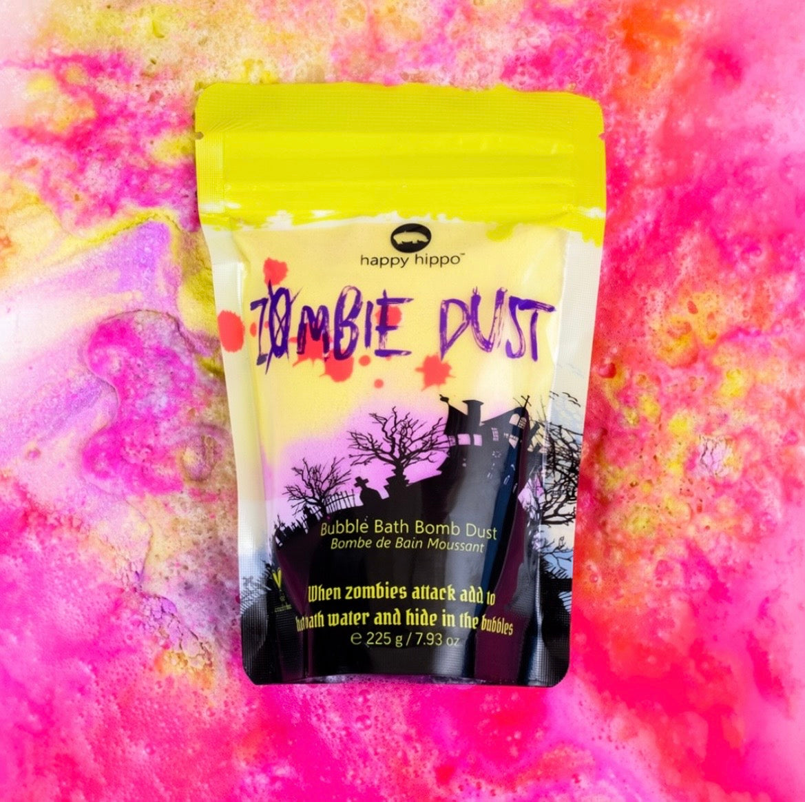 Happy Hippo Bubble Bomb Dust - Zombie Dust