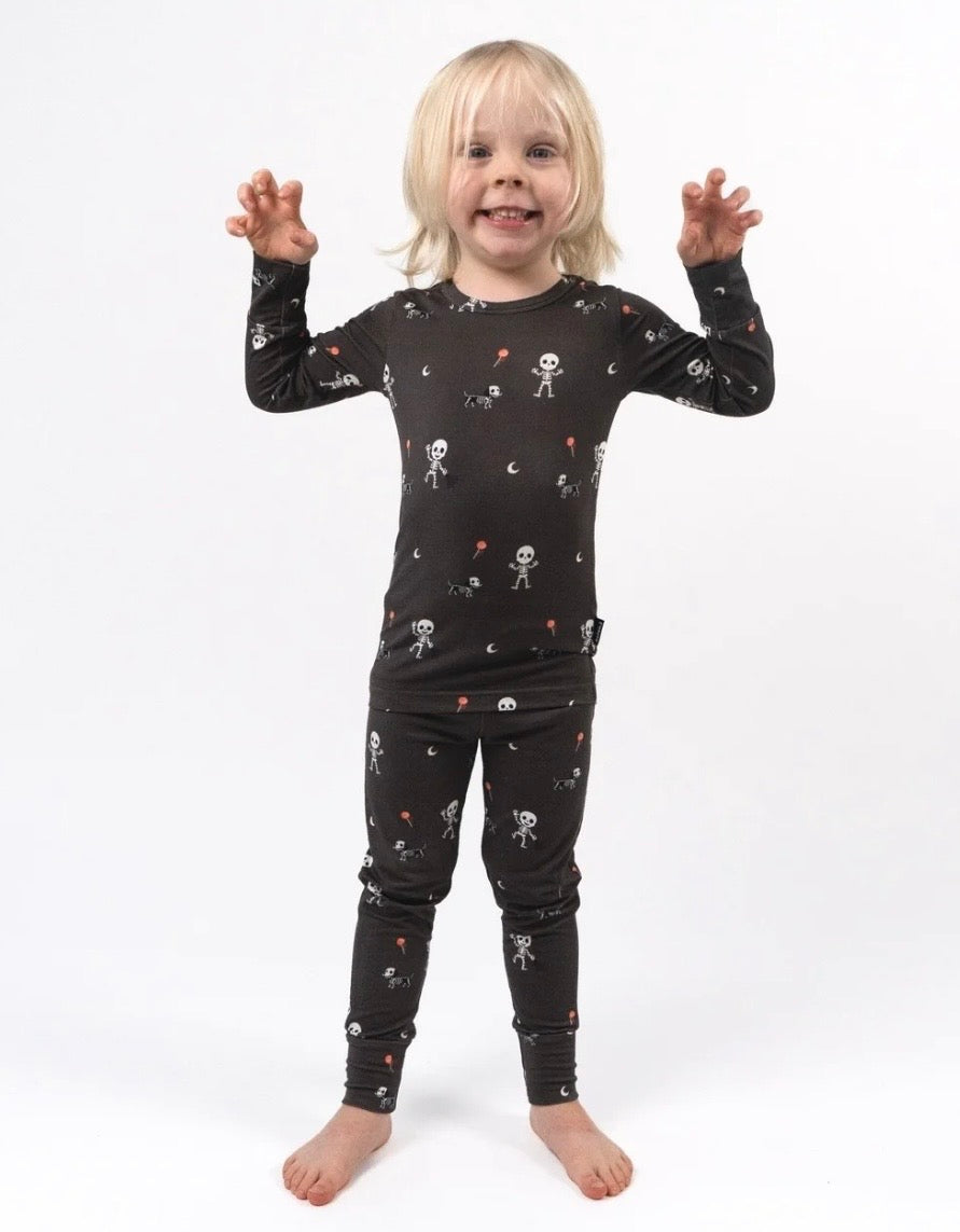 Long Sleeve PJ Set - Skullies