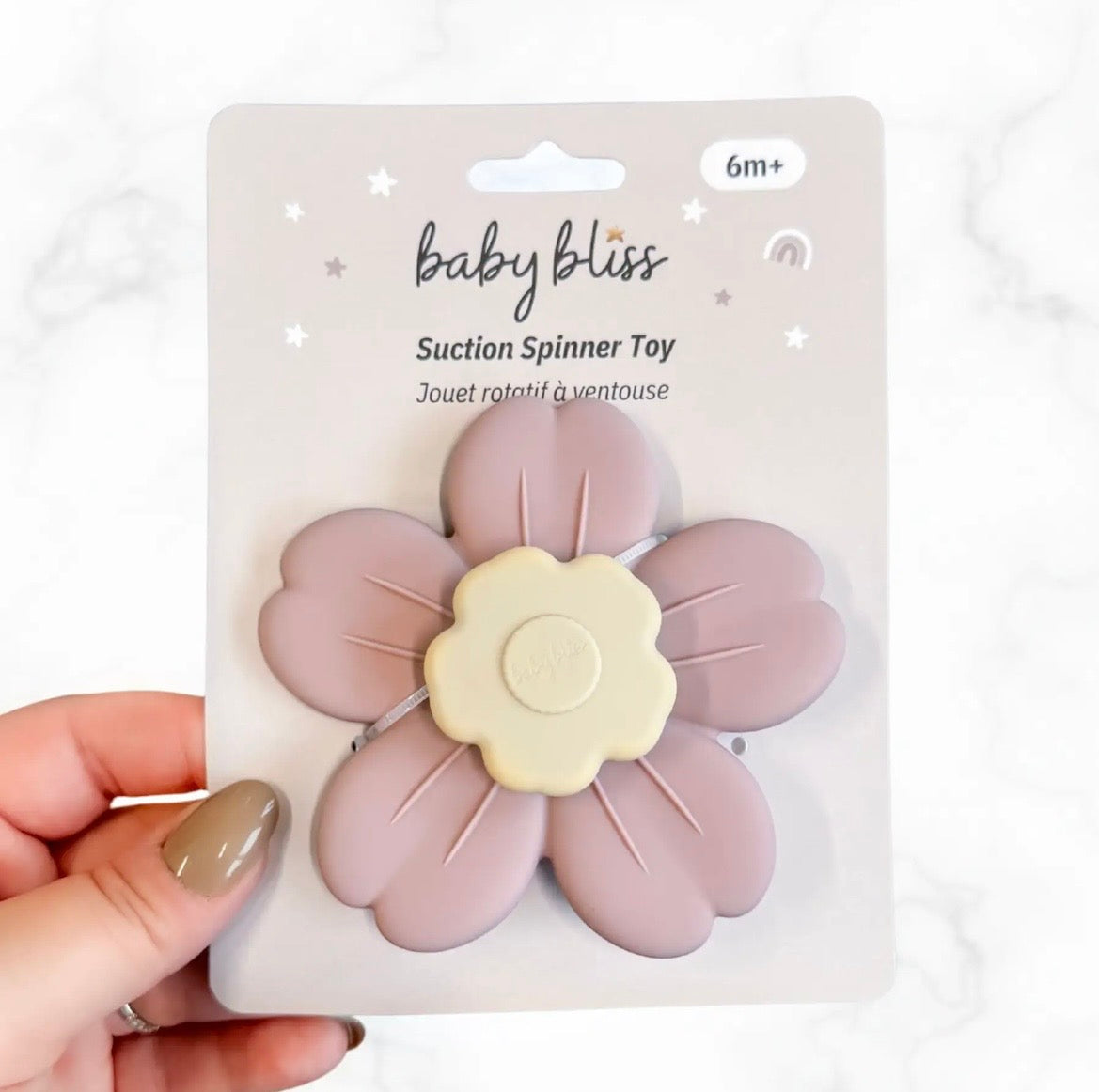 Baby Bliss Suction Spinner Toy