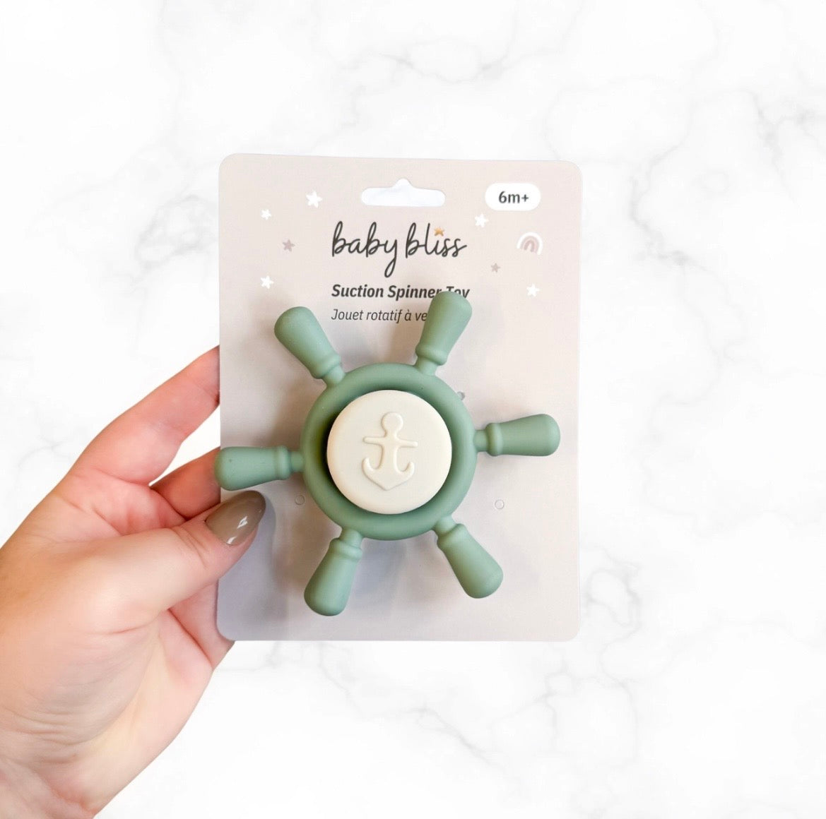 Baby Bliss Suction Spinner Toy