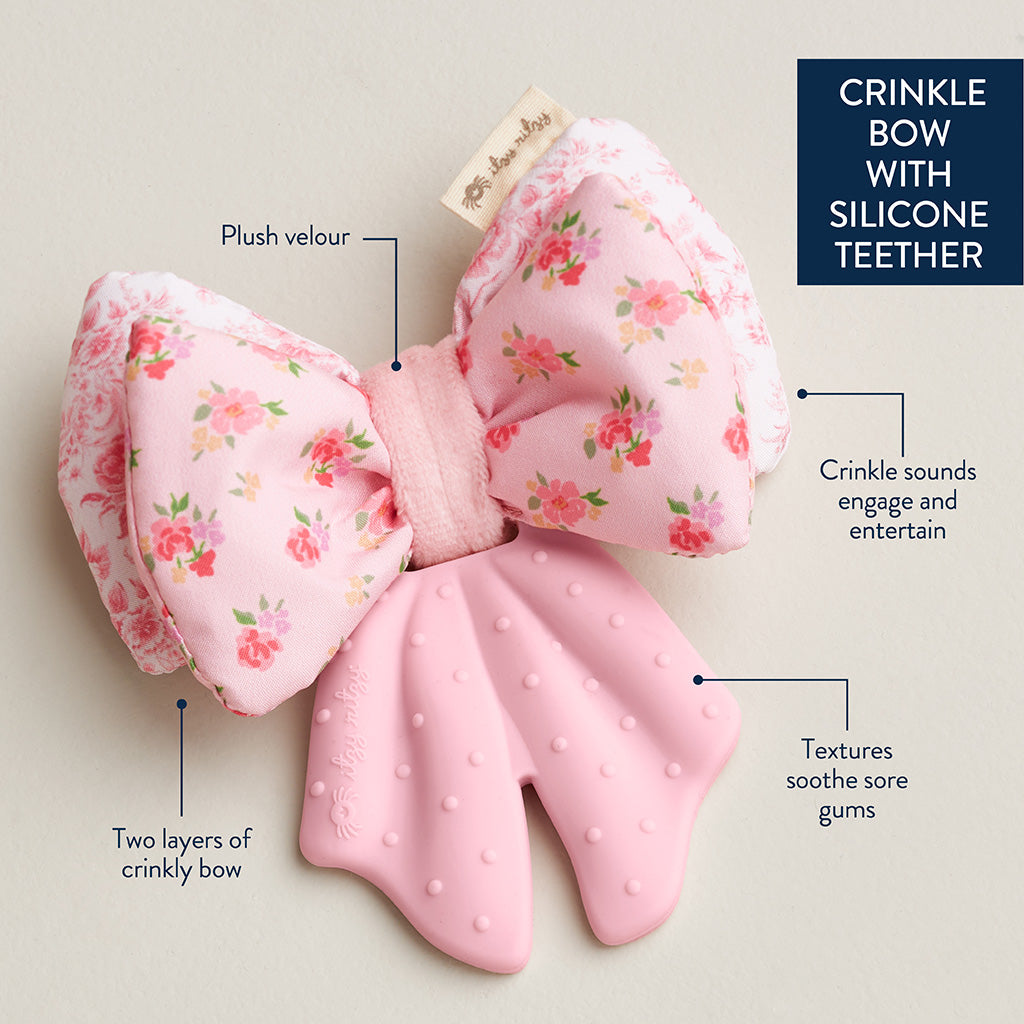 Itzy Ritzy Sweetie Crinkle Sensory Teether