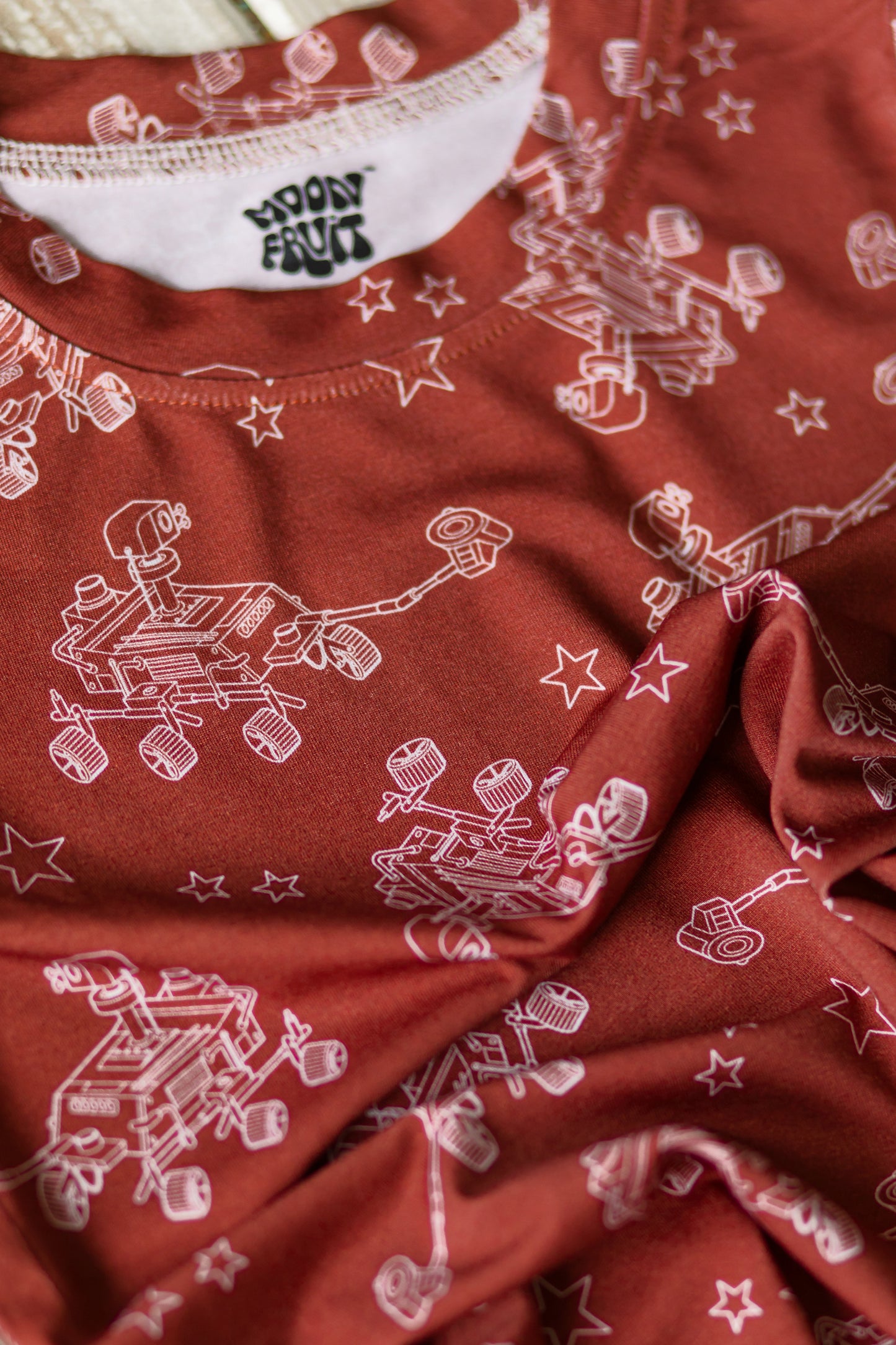 Moon Fruit Two Piece Jammies - Red Rover