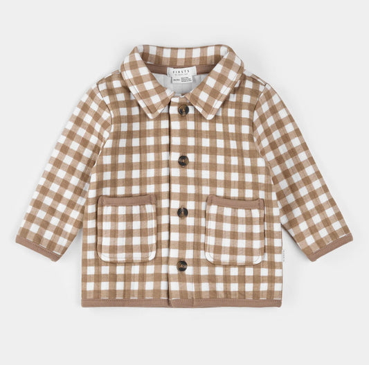 Petit Lem Gingham Jacket 