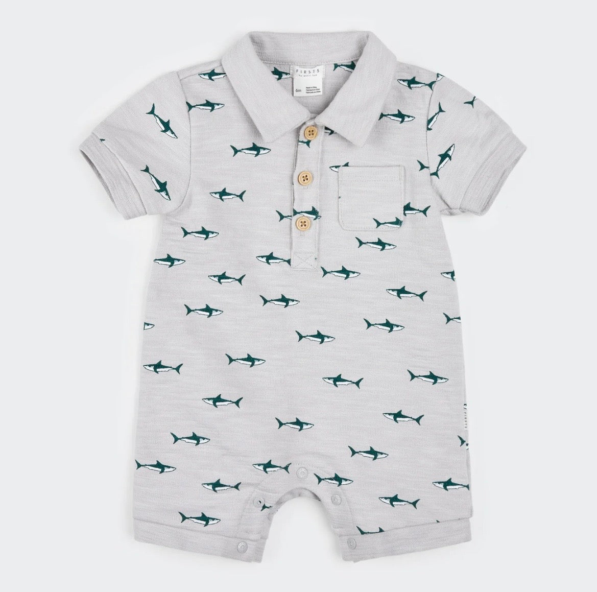 Petit Lem Great White Romper
