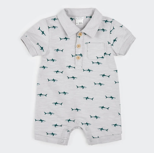 Petit Lem Great White Romper