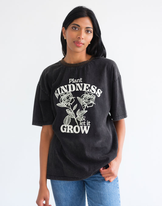 Brunette the Label Plant Kindness Oversized Tee