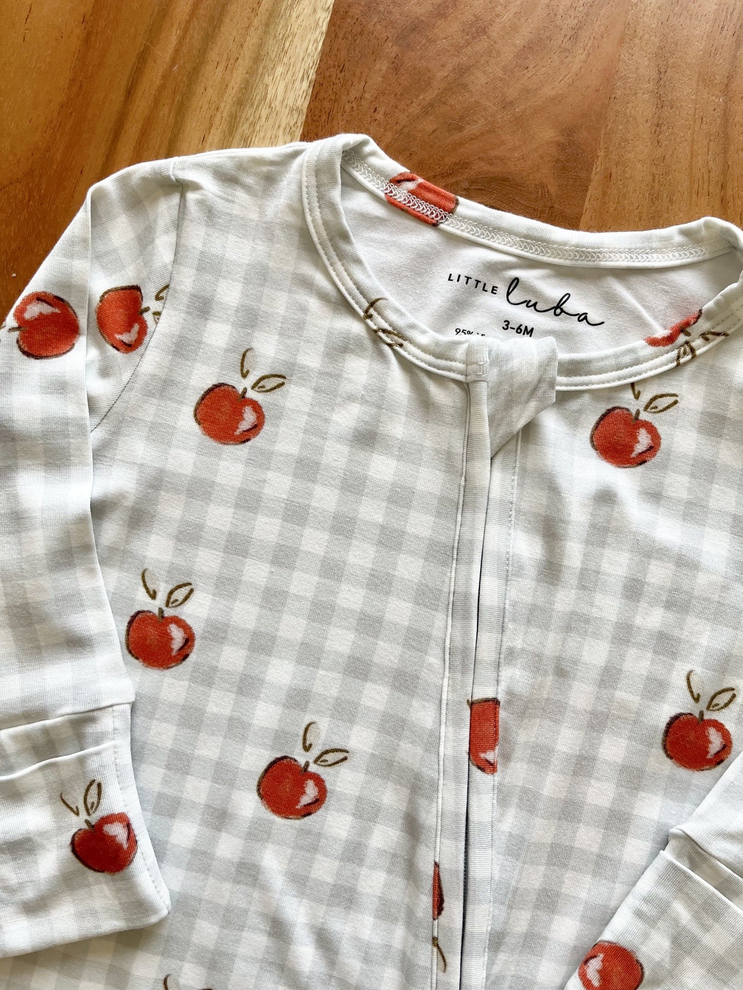 Little Luba Bamboo Sleeper - Apple Pie