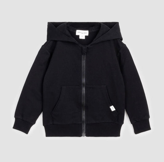Miles the Label Zip Up Hoodie