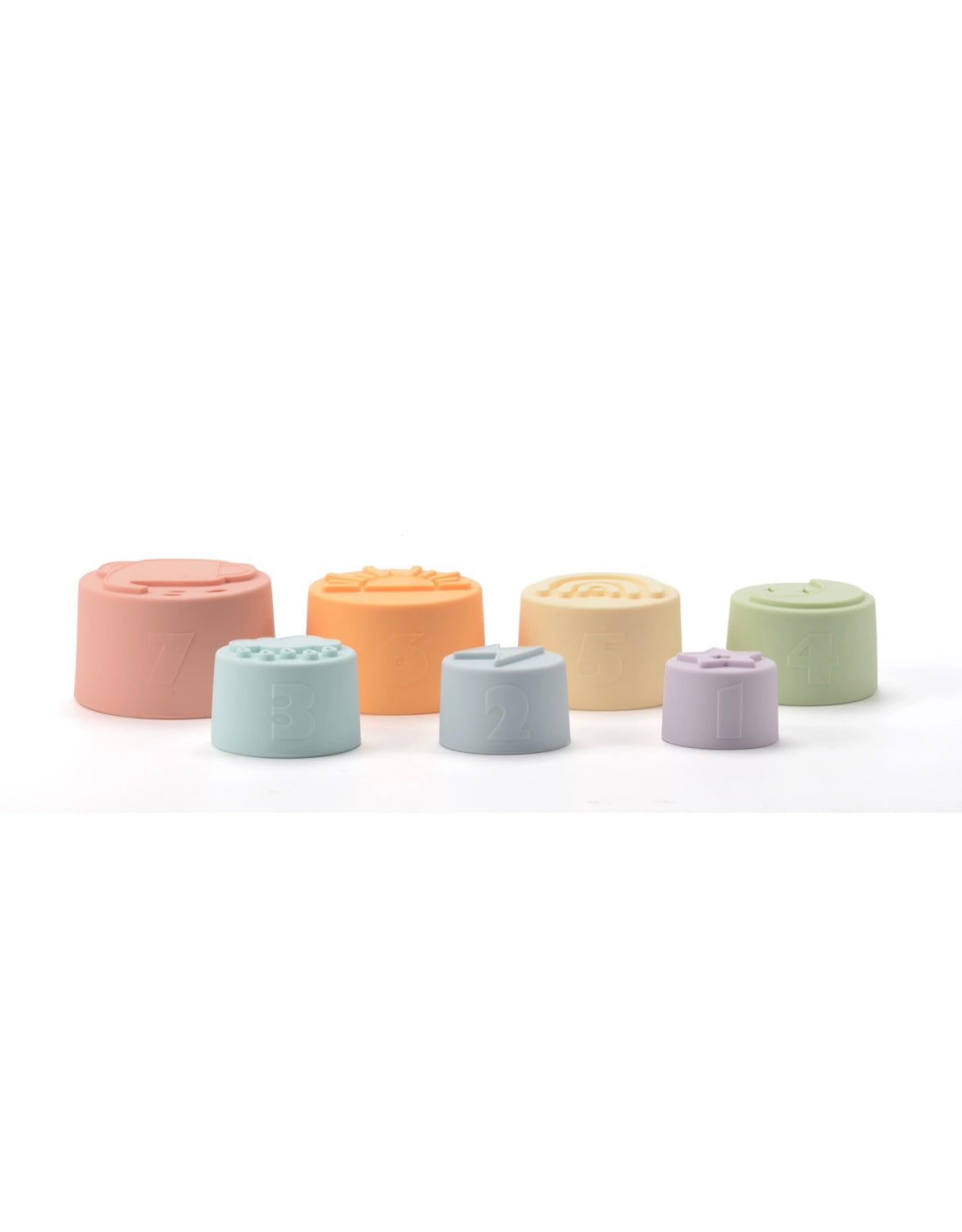 Loulou Lollipop Stacking Cups - Rainbow