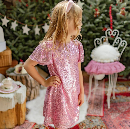 Souris Mini Pink Party Dress