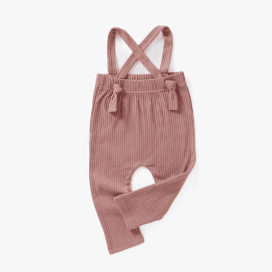 Mila & Co. Ribbed Suspender - Vintage Rose