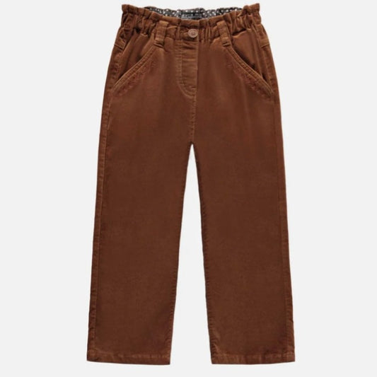 Souris Mini Brown Wide Leg Corduroy Pants