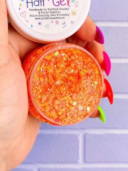 Hello Pumpkin Glittery Hair Gel - Preorder
