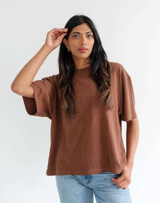 Brunette the Label Boxy Tee
