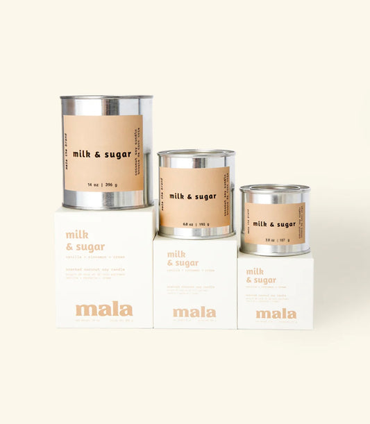 Mala the Brand Candle 6.8oz - Milk & Sugar