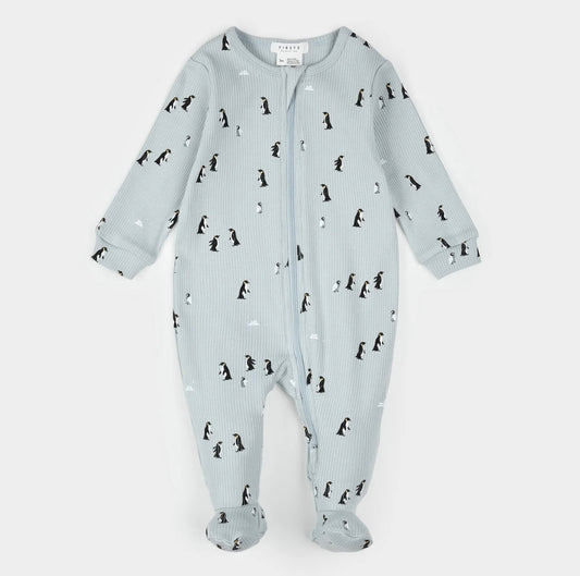Petit Lem Footed Sleeper - Penguin