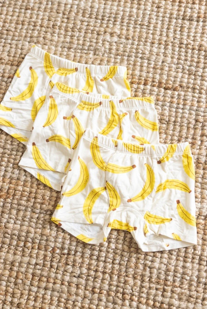 Bambi & Birdie Kids Boxers - Go Bananas