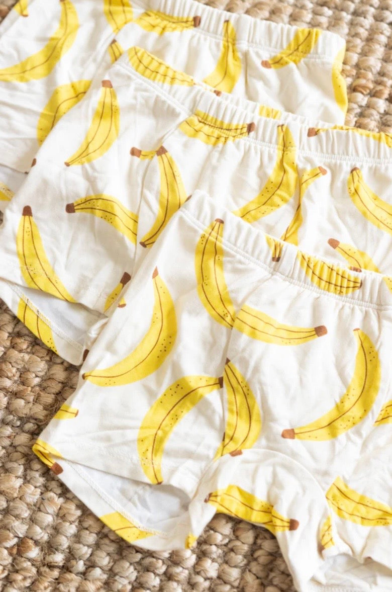 Bambi & Birdie Kids Boxers - Go Bananas