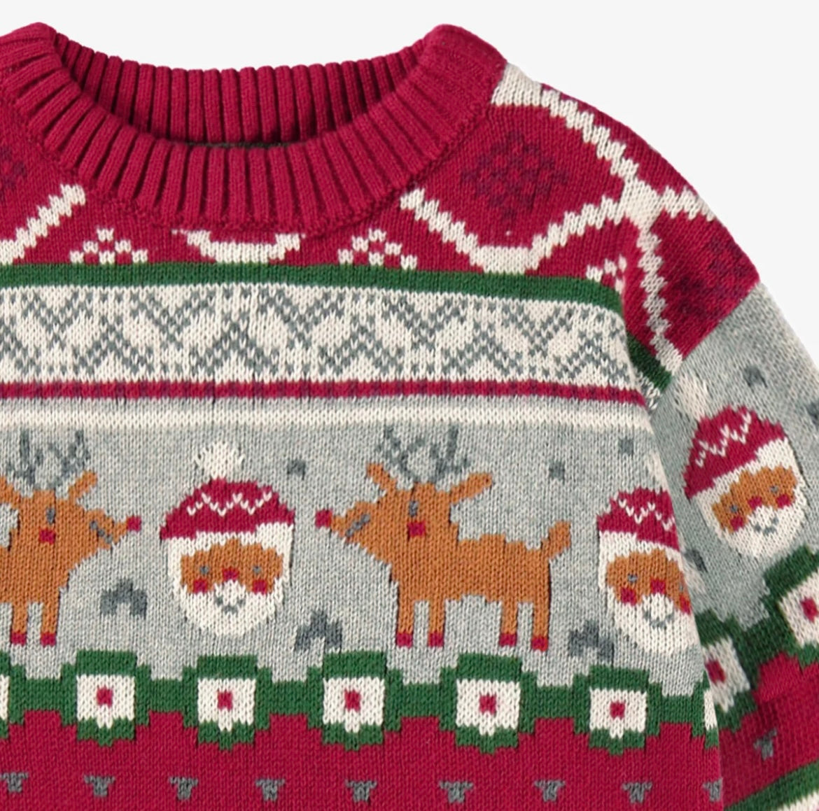 Souris Mini Holiday Knit Sweater