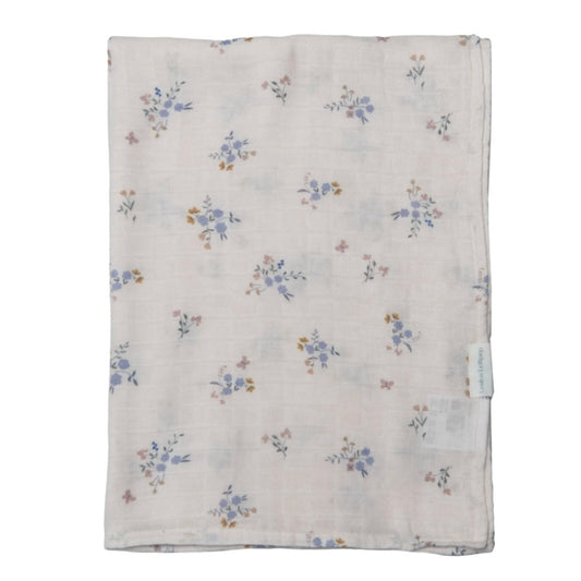 Loulou Lollipop Muslin Swaddle - Ditsy Floral