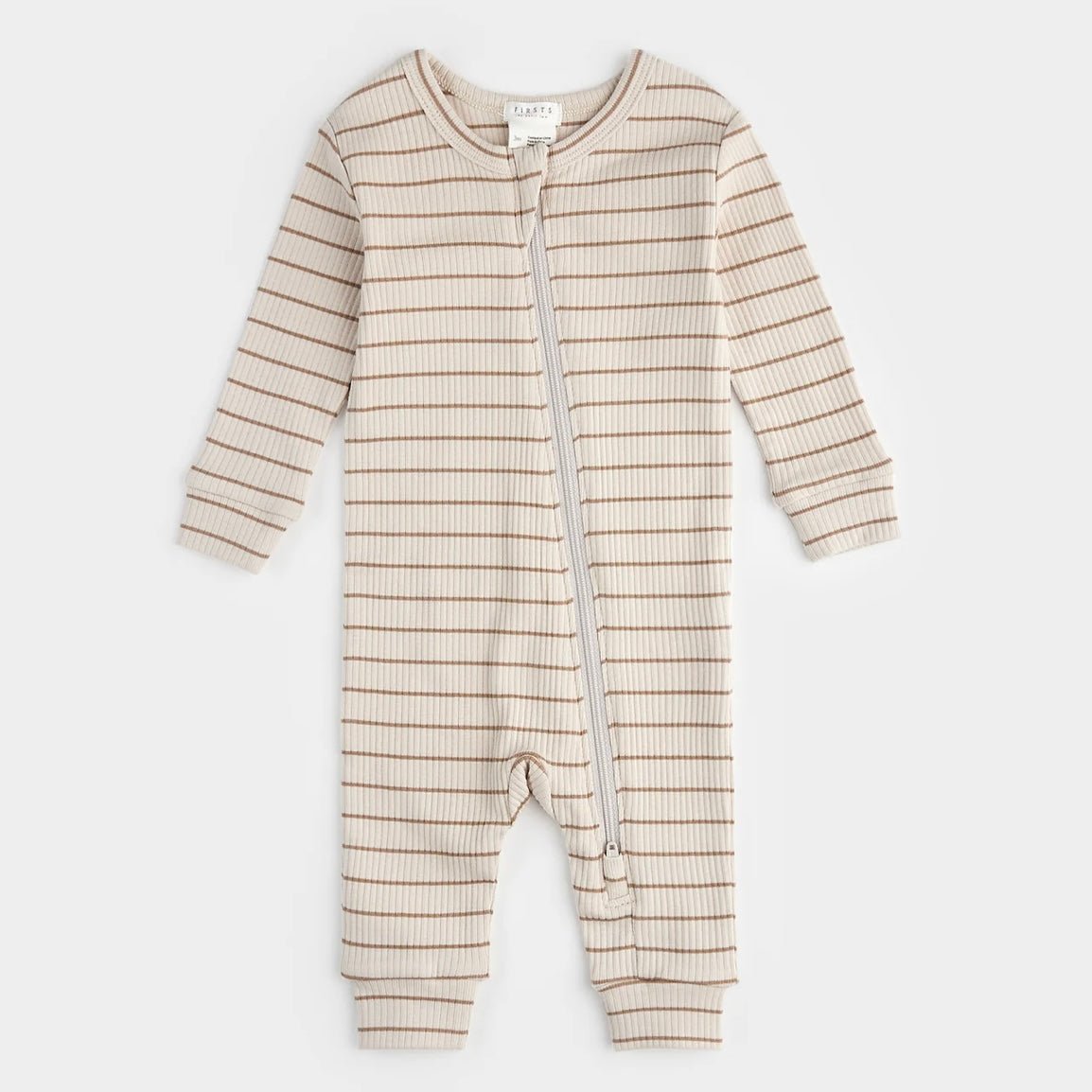 Petit Lem Dune Striped Modal Rib Sleeper