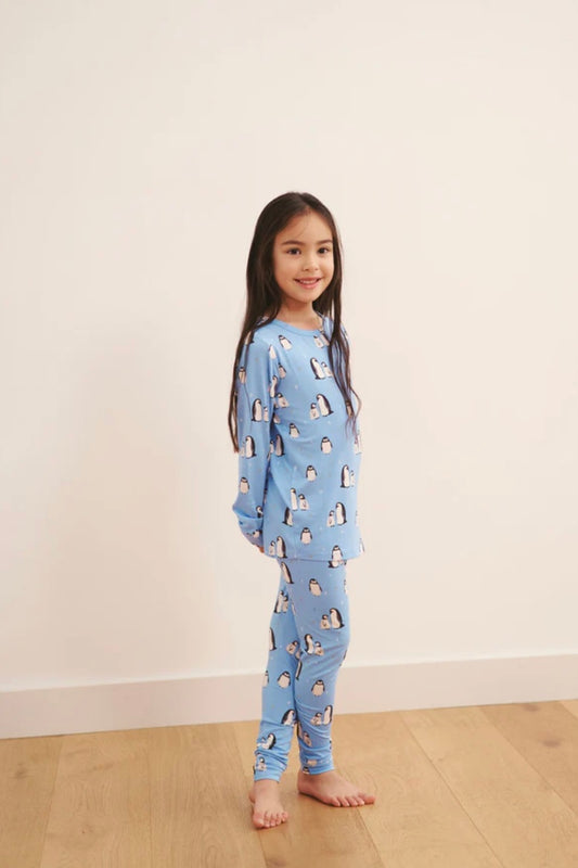 Bambi & Birdie Classic PJ Set - Penguins