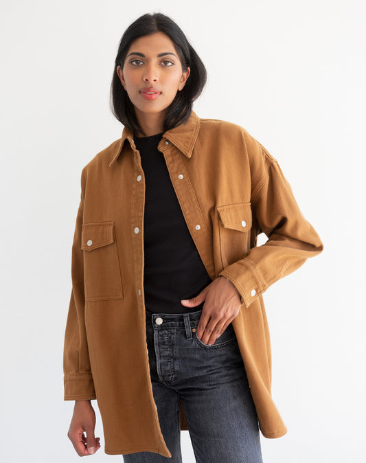 Brunette the Label Shania Jacket - Chestnut