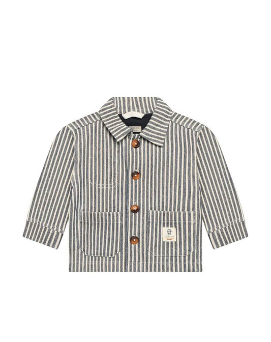 Jake Striped Overcoat