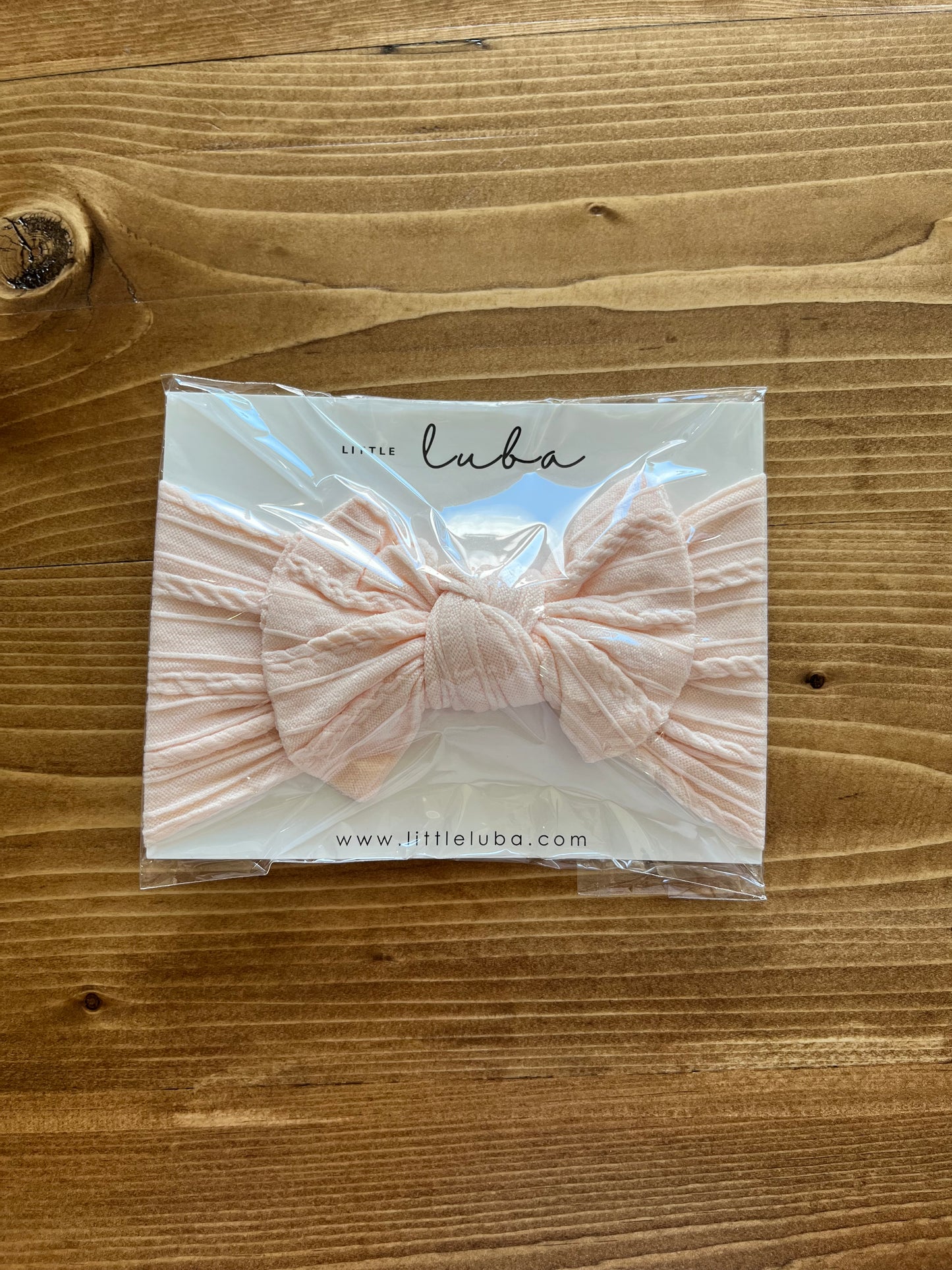 Little Luba Cable Knit Headwrap