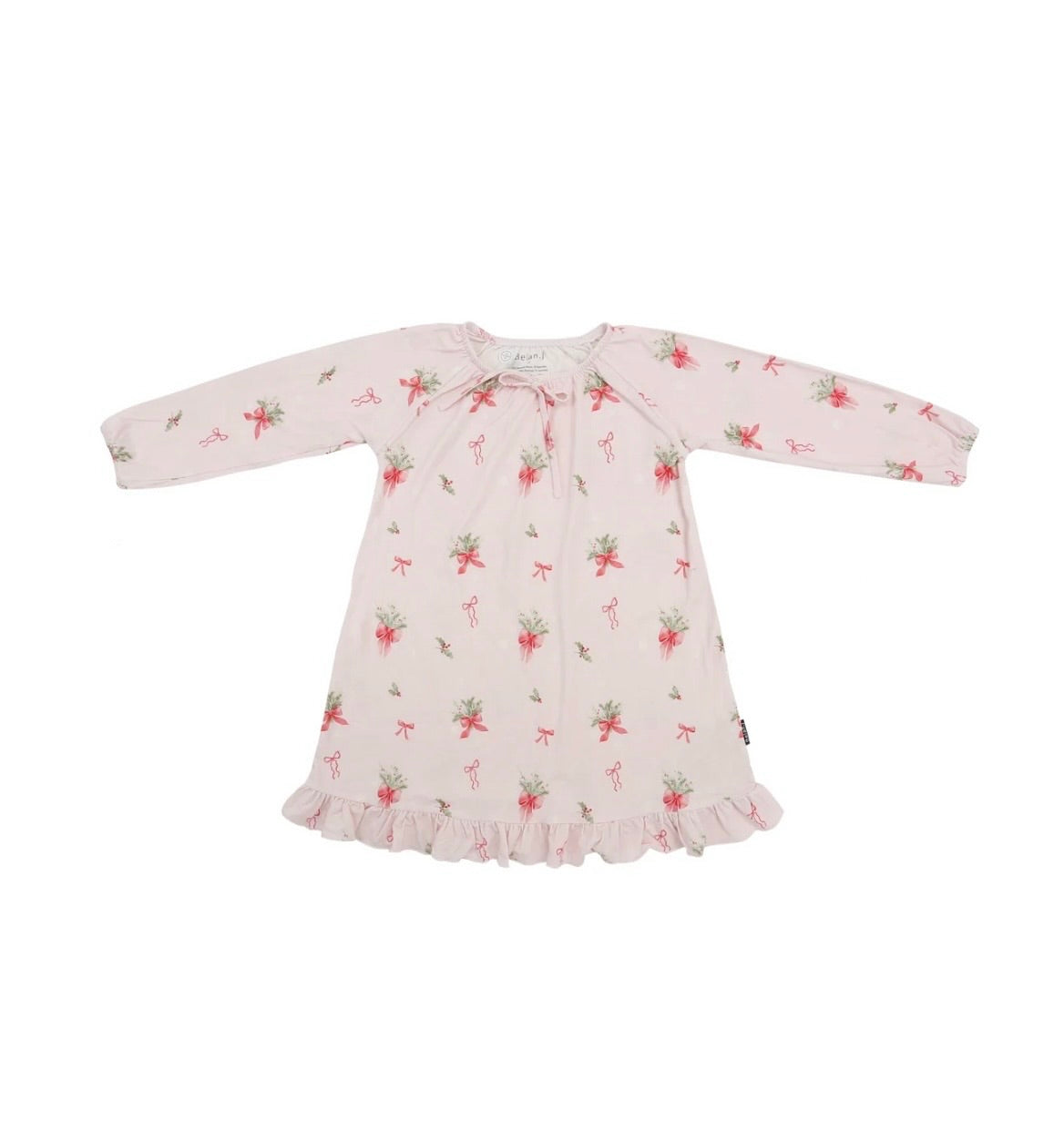 Belan.J Night Gown - Pink Bows