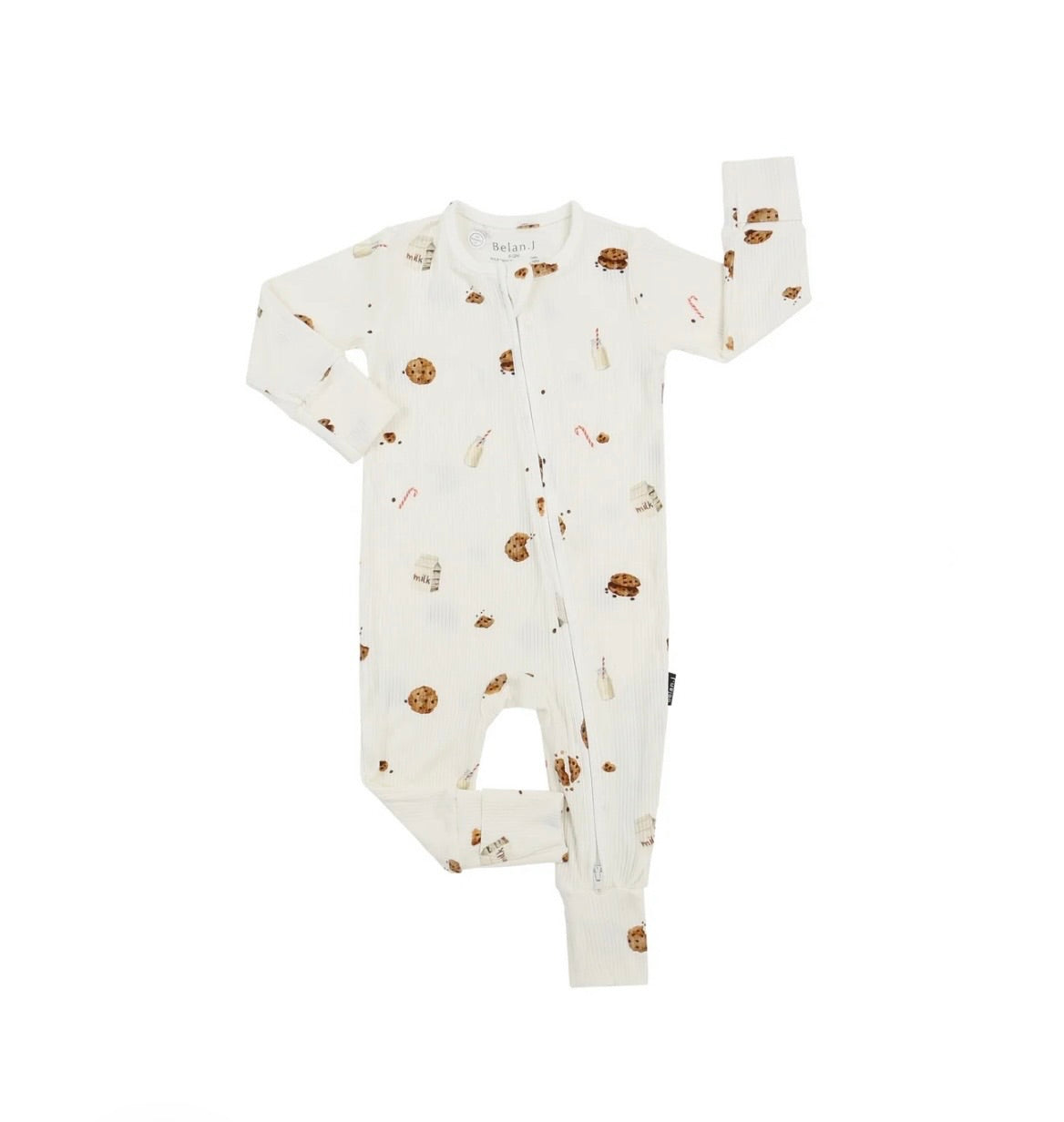 Belan.J Ribbed Bamboo Footless Sleeper